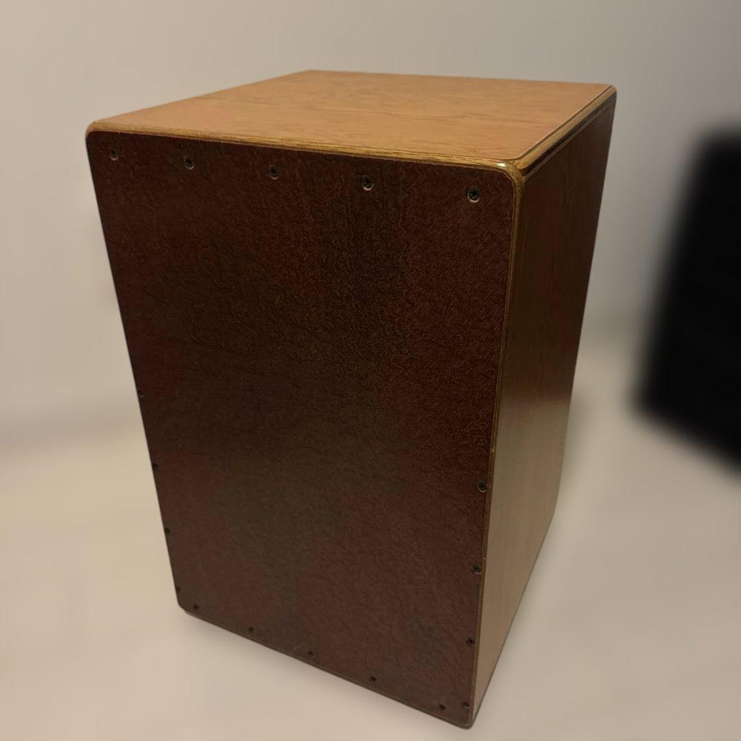 【美品・プロテクションラケットケース付】カホン　ハマサキ　濱崎商会