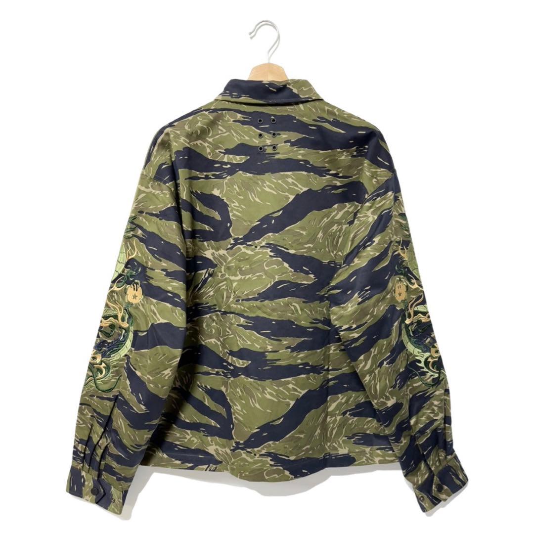 新品 ラッセルノ ゴルフ ドラゴン スーベニア ジャケット カモ XL 6