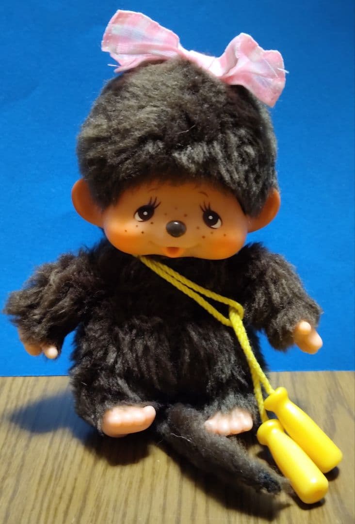 希少品　ビンテージ　マイチッチ　当時物 ベンチ 　ふた子のモンチッチ　セキグチ