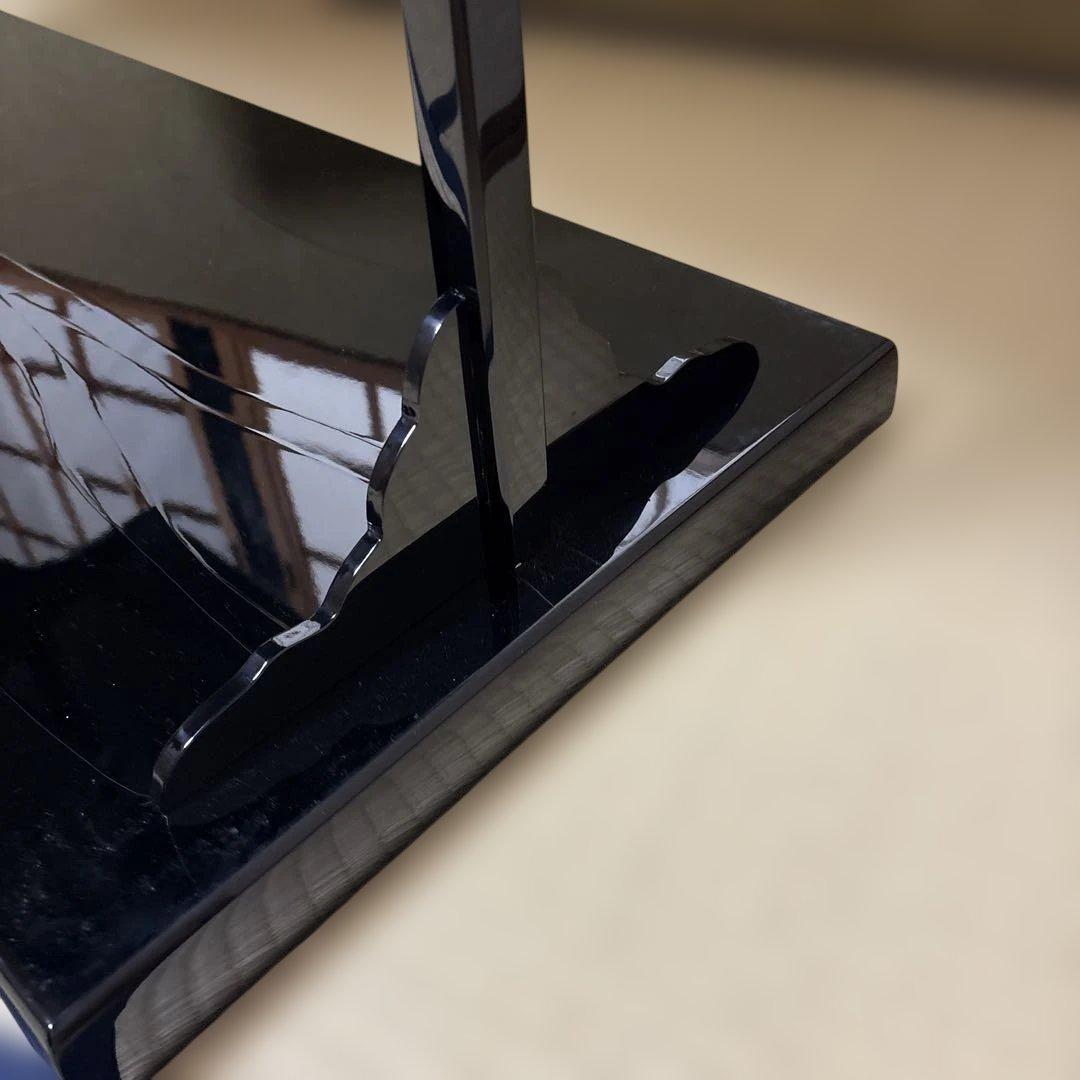 【中古品】組立式　黒及台子（紙箱）USED〈税込・送料込〉