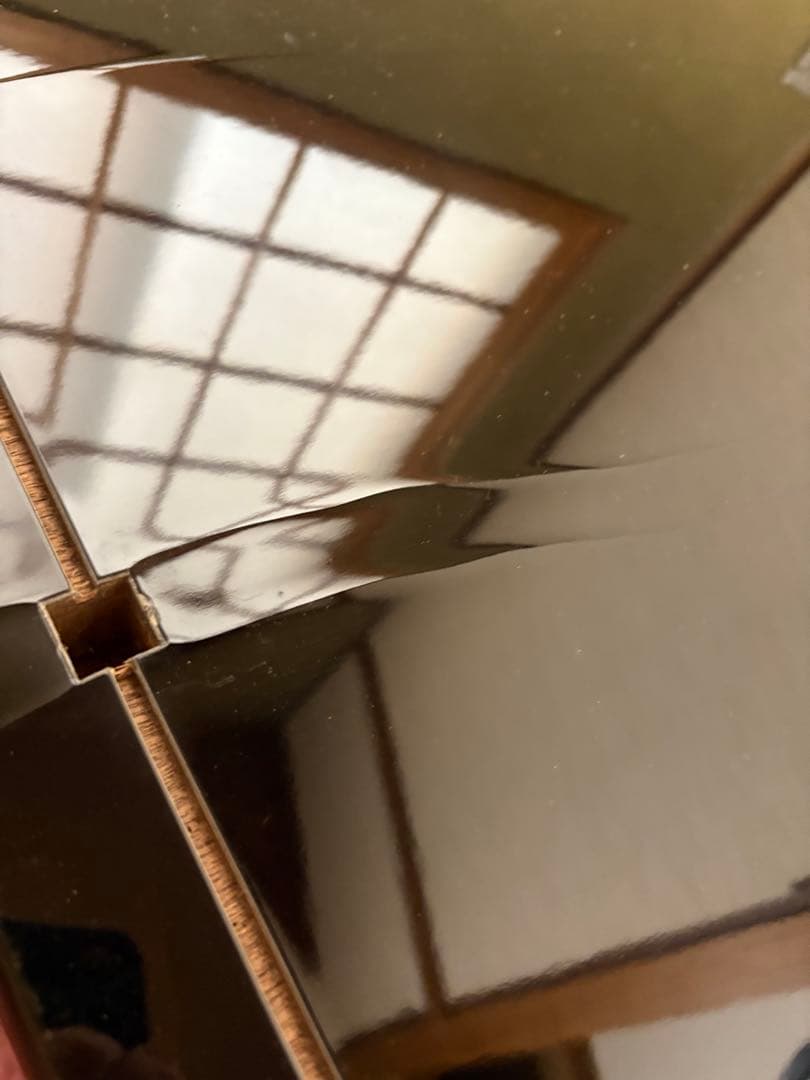 【中古品】組立式　黒及台子（紙箱）USED〈税込・送料込〉