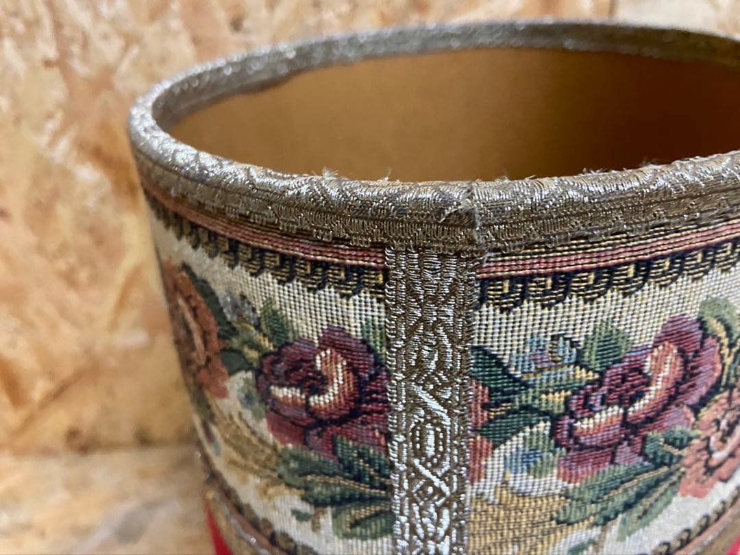 ドイツ製 Rödel ゴブラン織 ベルベット 収納BOX Germany