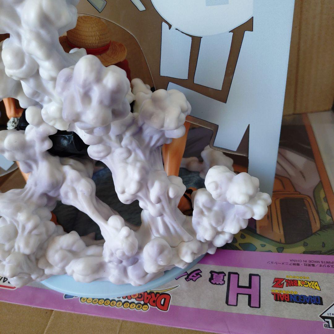 一番くじ　ワンピース　B賞ルフィ　ギア2背景パネル付 MASTERRISE