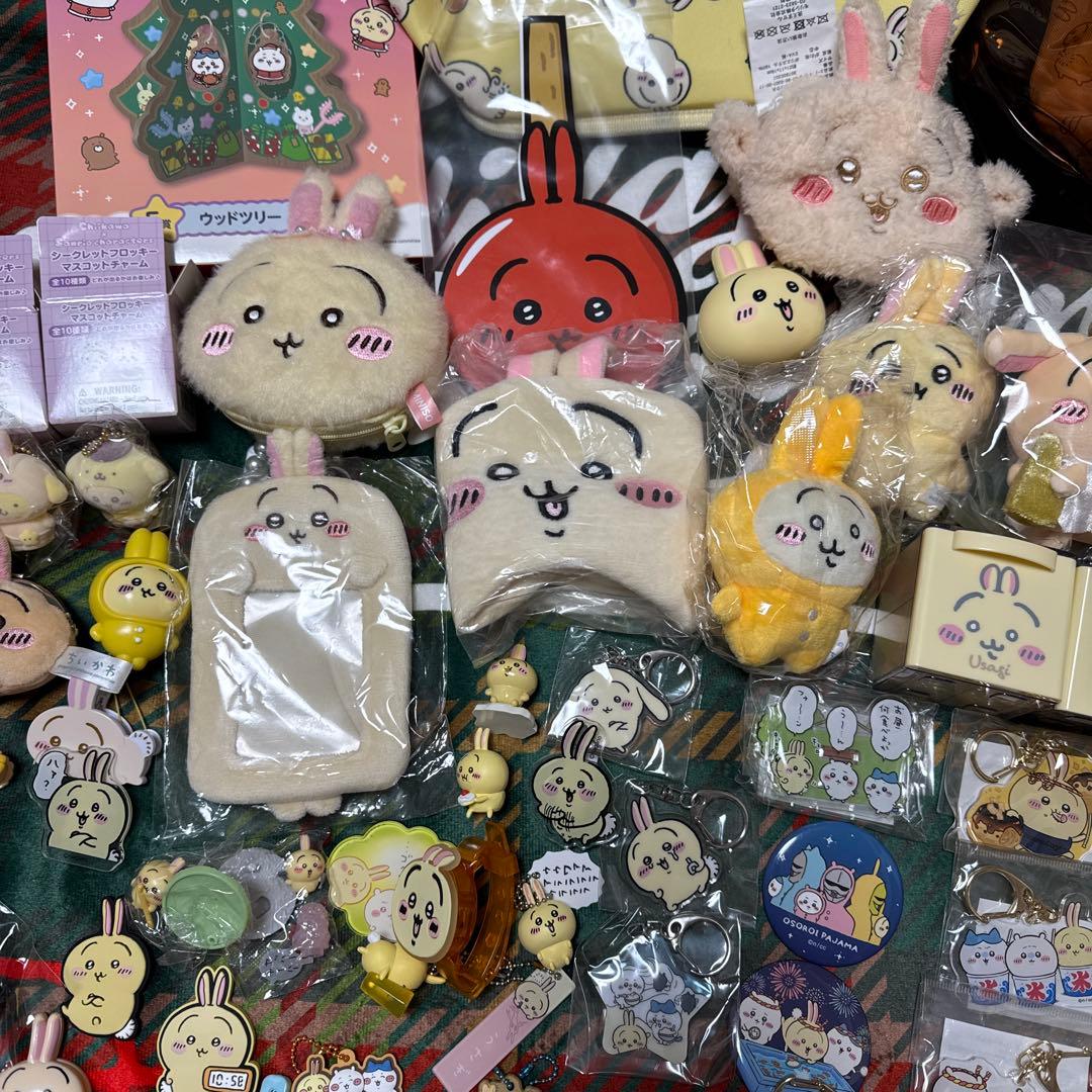 ちいかわグッズ(うさぎ多め)まとめ売り