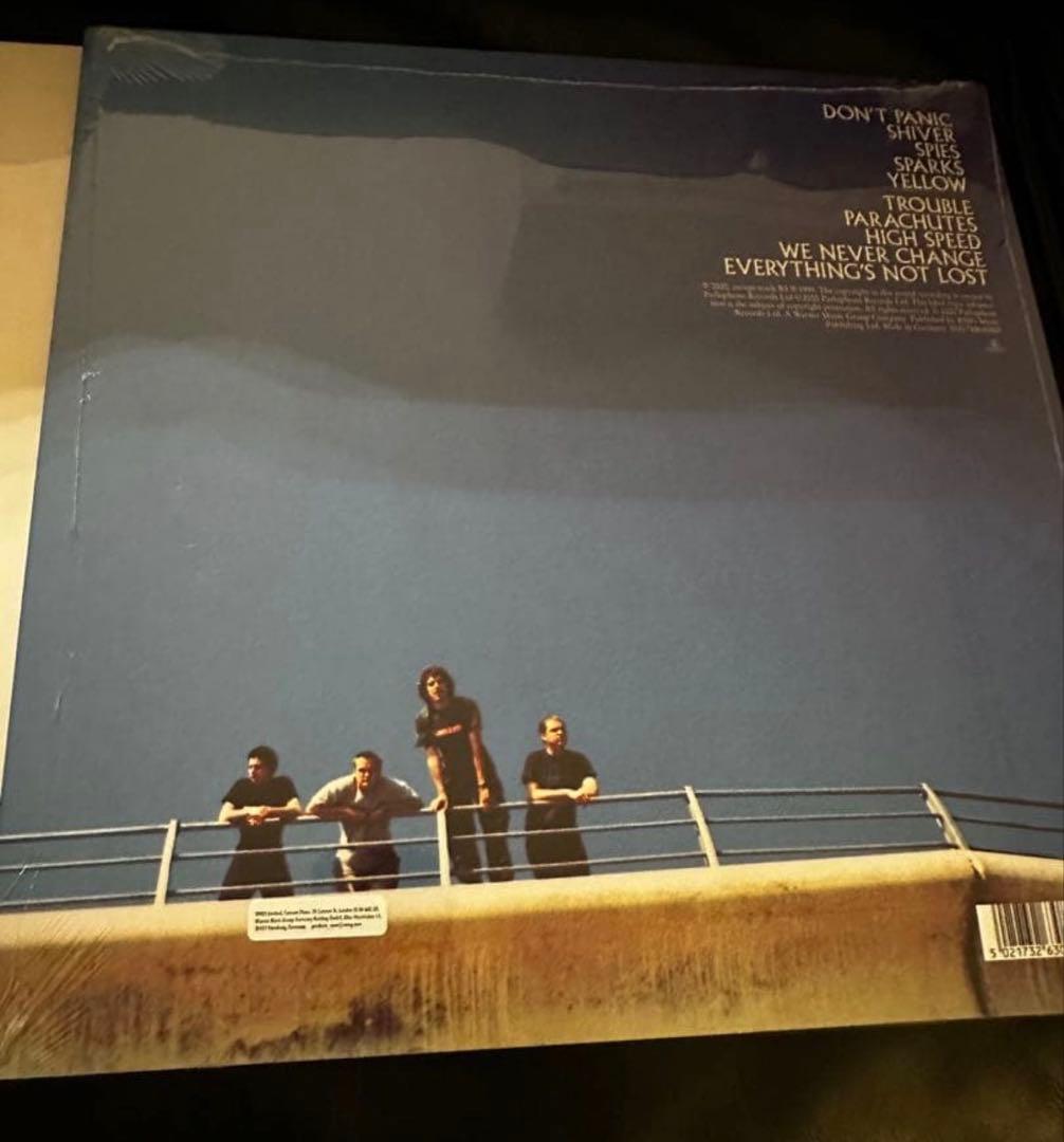 Coldplay 静寂の世界 Parachutes レコード 2セット