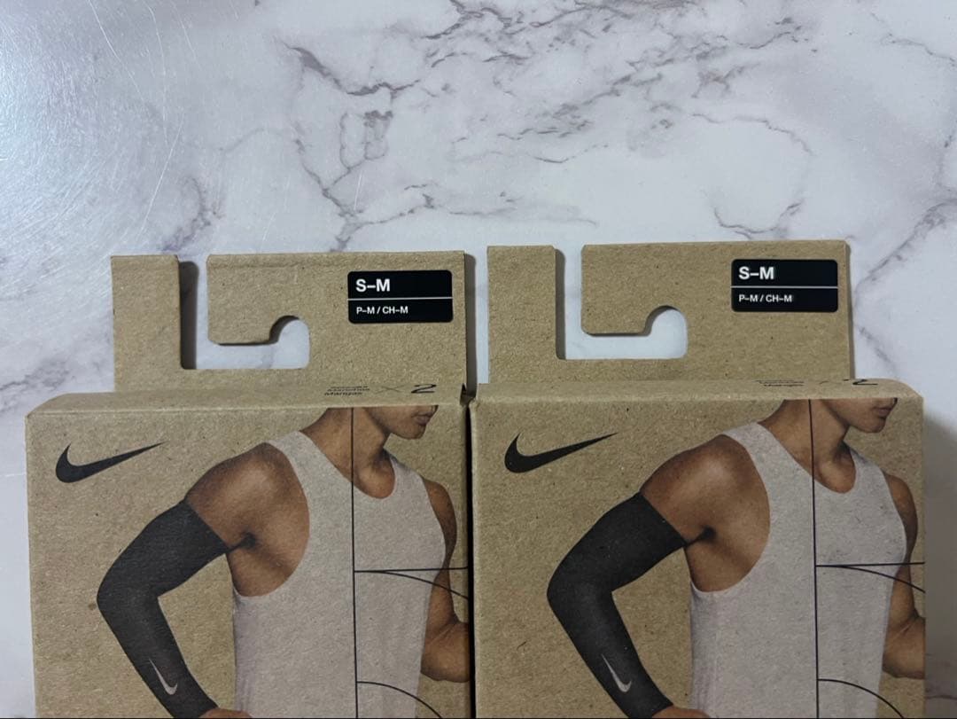 ナイキ ゾーンド アームスリーブ RN5037-043 2個セット