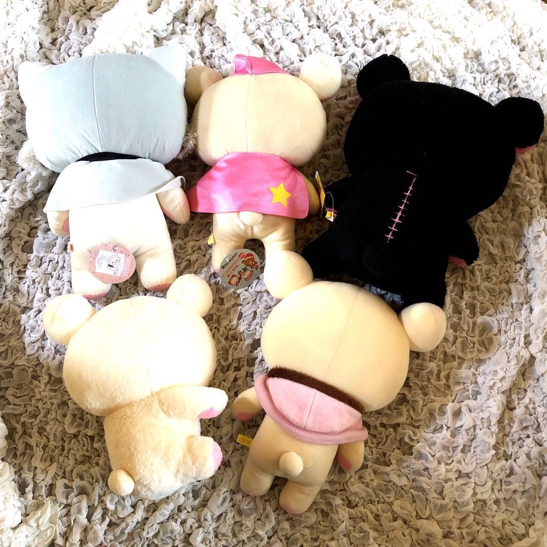 コリラックマ ぬいぐるみ まとめ売り 5点