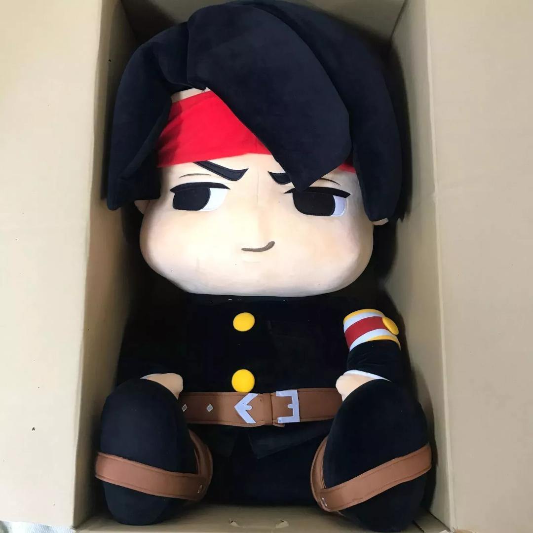 希少 特大 イーカプコン限定 大逆転裁判 でかぬいぐるみ 亜双義　一真 ゆるま