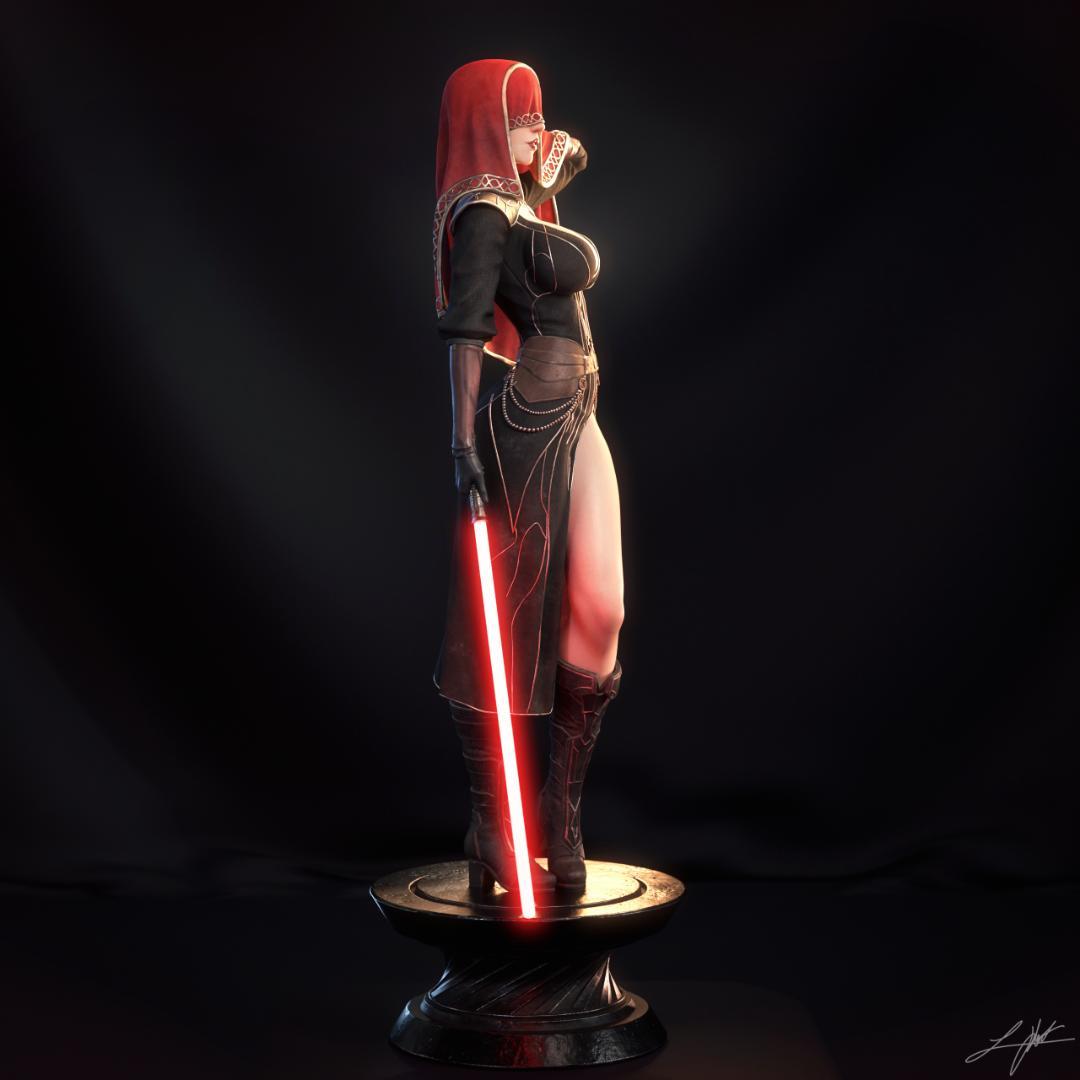 1/4　未塗装 未組立　フィギュア　ガレージキット　ヴィサス　スター・ウォーズ