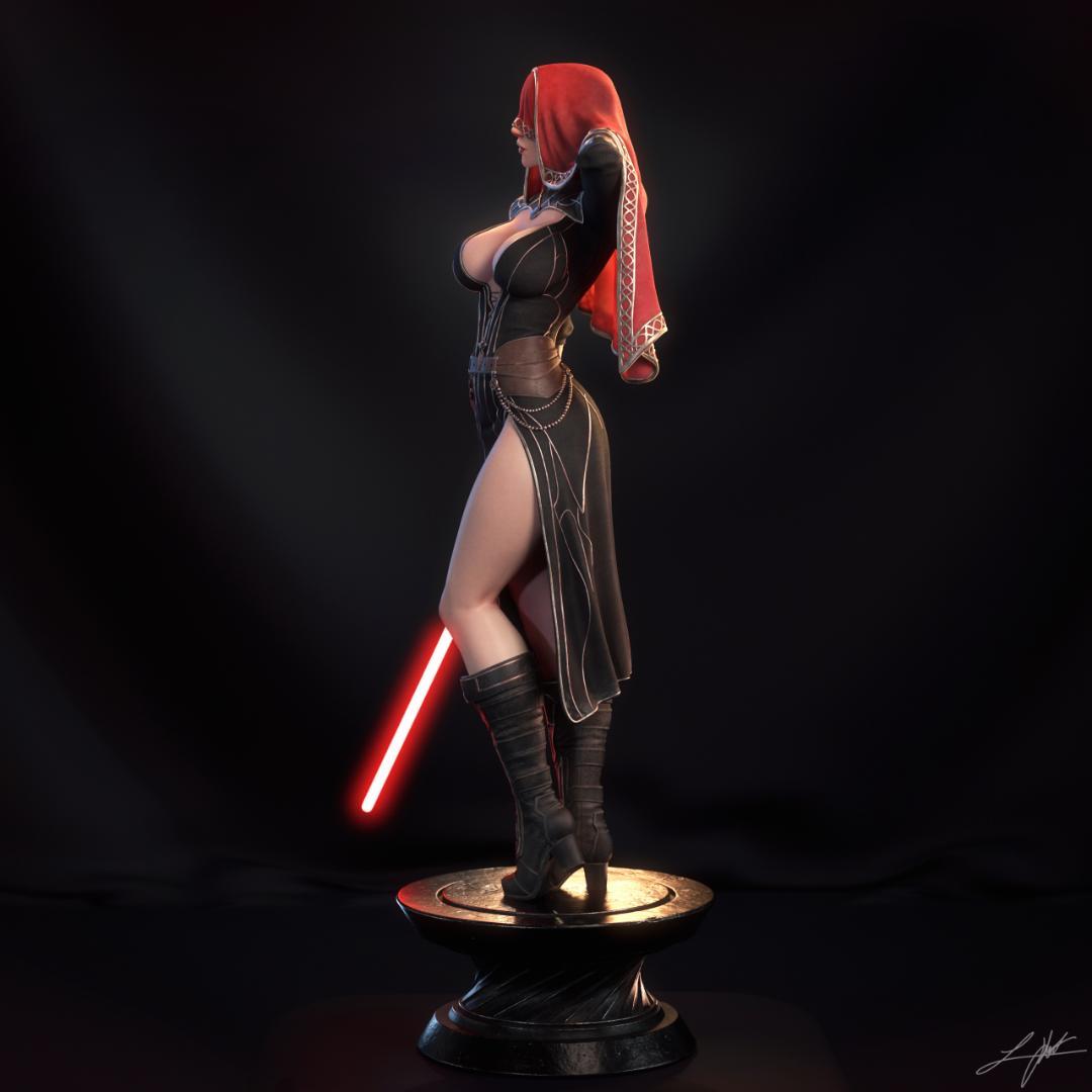 1/4　未塗装 未組立　フィギュア　ガレージキット　ヴィサス　スター・ウォーズ