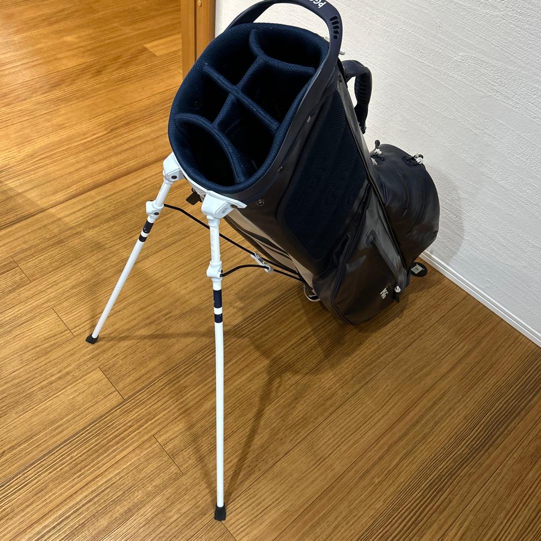 PEARLY GATES キャディバッグ ネイビー