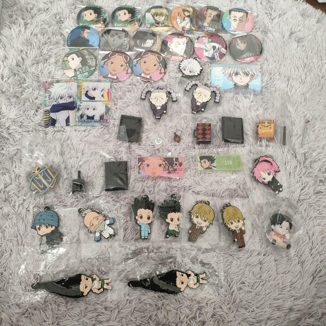 HUNTER × HUNTER 缶バッジ カード アクスタ ポストカードラバマス