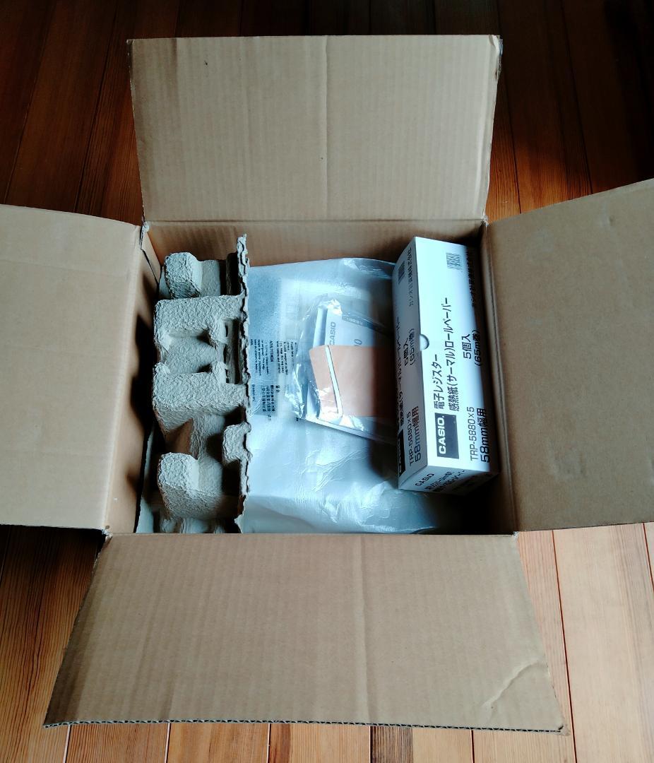 CASIO 電子レジスター　SE-S20-WE　中古美品