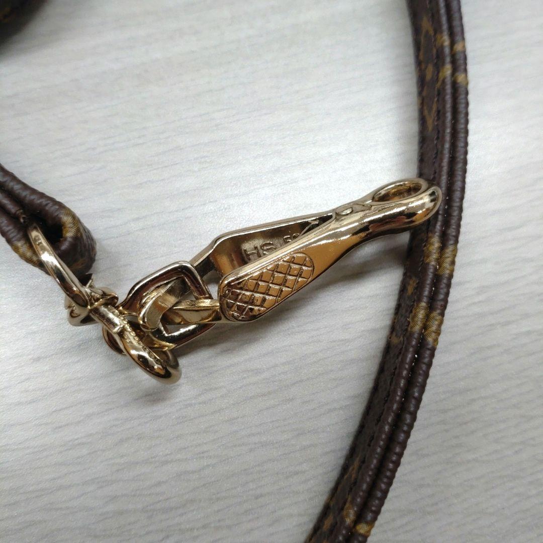 【新品・未使用】LOUIS VUITTON モノグラム 小型犬用 首輪・リード