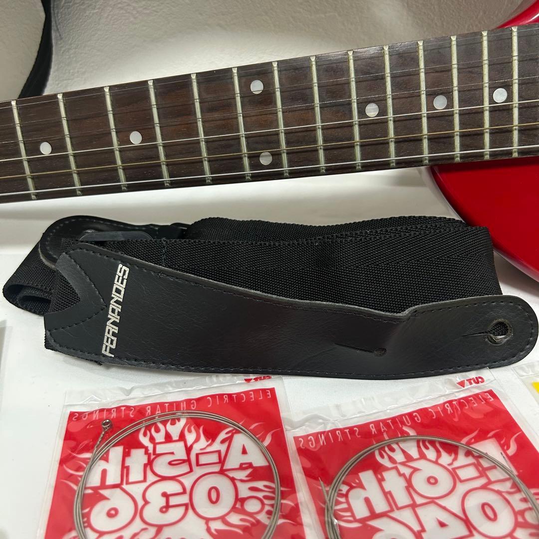 FERNANDES ZO-3 RED フェルナンデス アンプ内蔵エレキギター