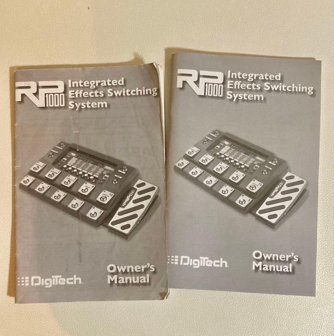 DigiTech RP1000 エフェクトスイッチングシステム