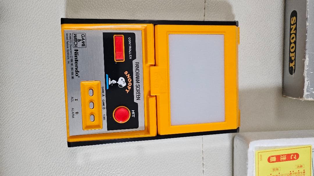 Nintendo Snoopy Panorama Screen ゲームウォッチ