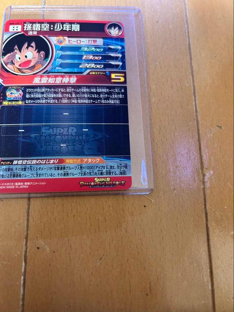 H*K様 ugm5-asec p 孫悟空:少年期