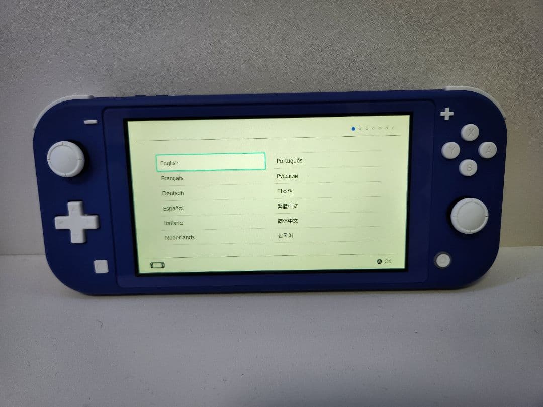 中古 Nintendo Switch Lite 青 本体のみ