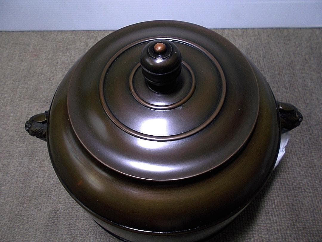未使用含む 高岡銅器 唐銅皆具 鋳師:金森左兵衛 台子皆具 共箱 送料込み