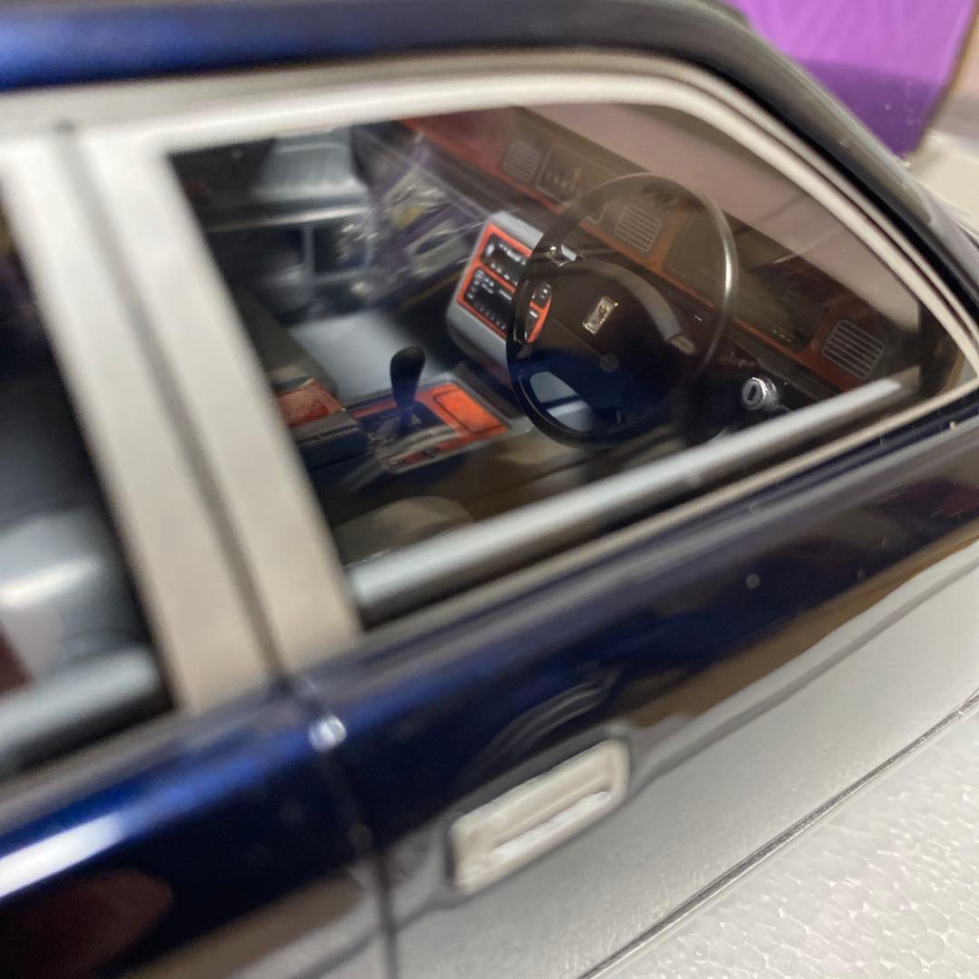 京商1/18 サムライ センチュリー フェンダーミラー ダークブルー ❹