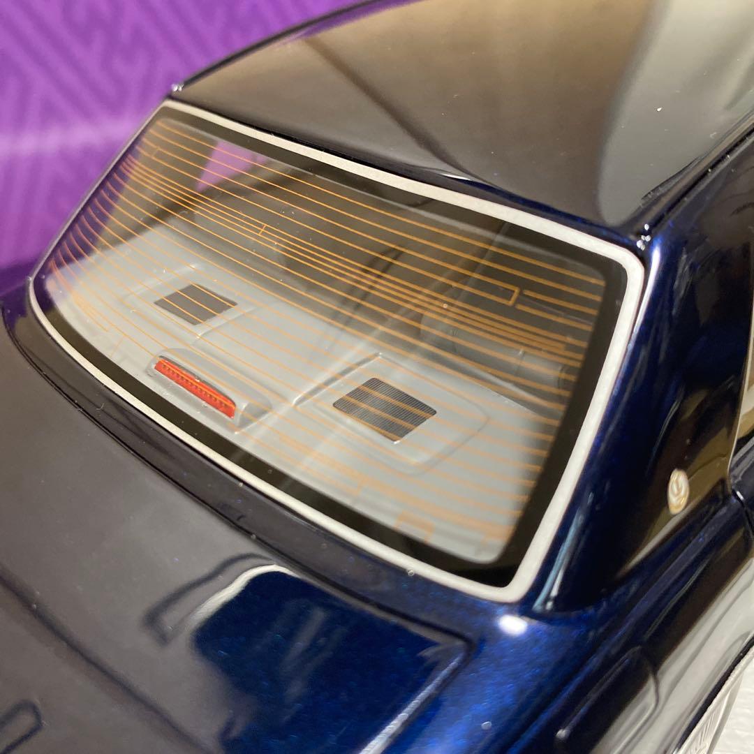 京商1/18 サムライ センチュリー フェンダーミラー ダークブルー ❹