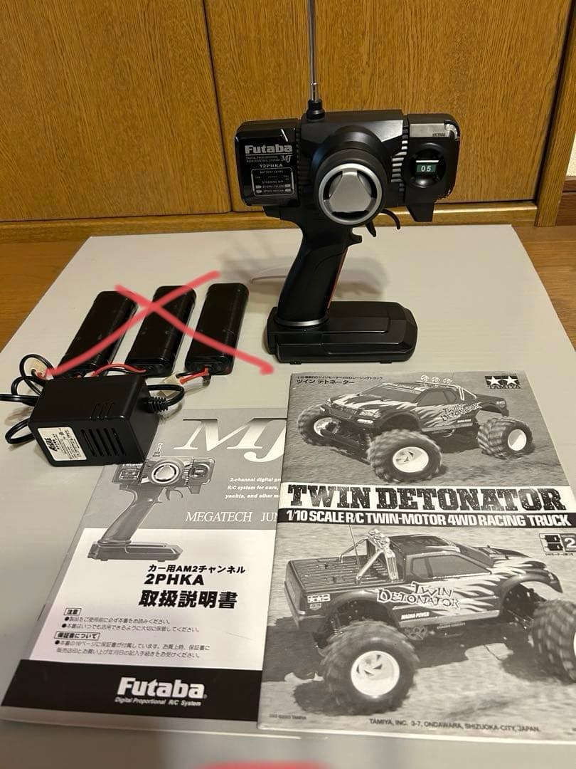 TAMIYA ツインデトネーター 1／10電動RCツインモーター4WD レア物