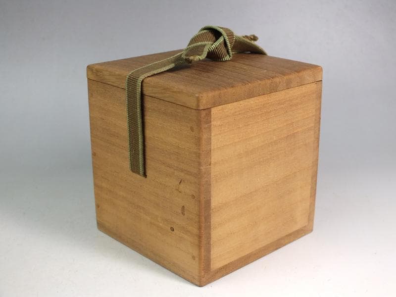 ☆ 久世久宝 造 九龍繪陶棗 淡々斎書付 B1