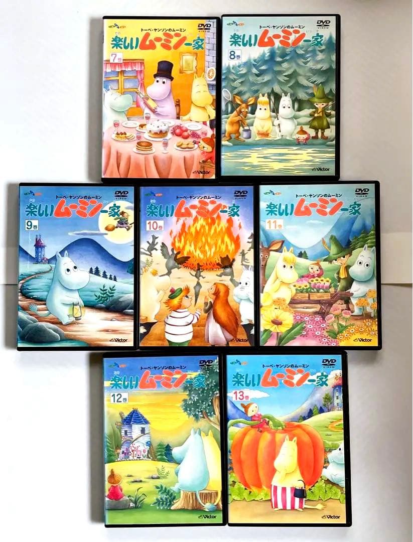 楽しいムーミン一家　DVD 全20巻