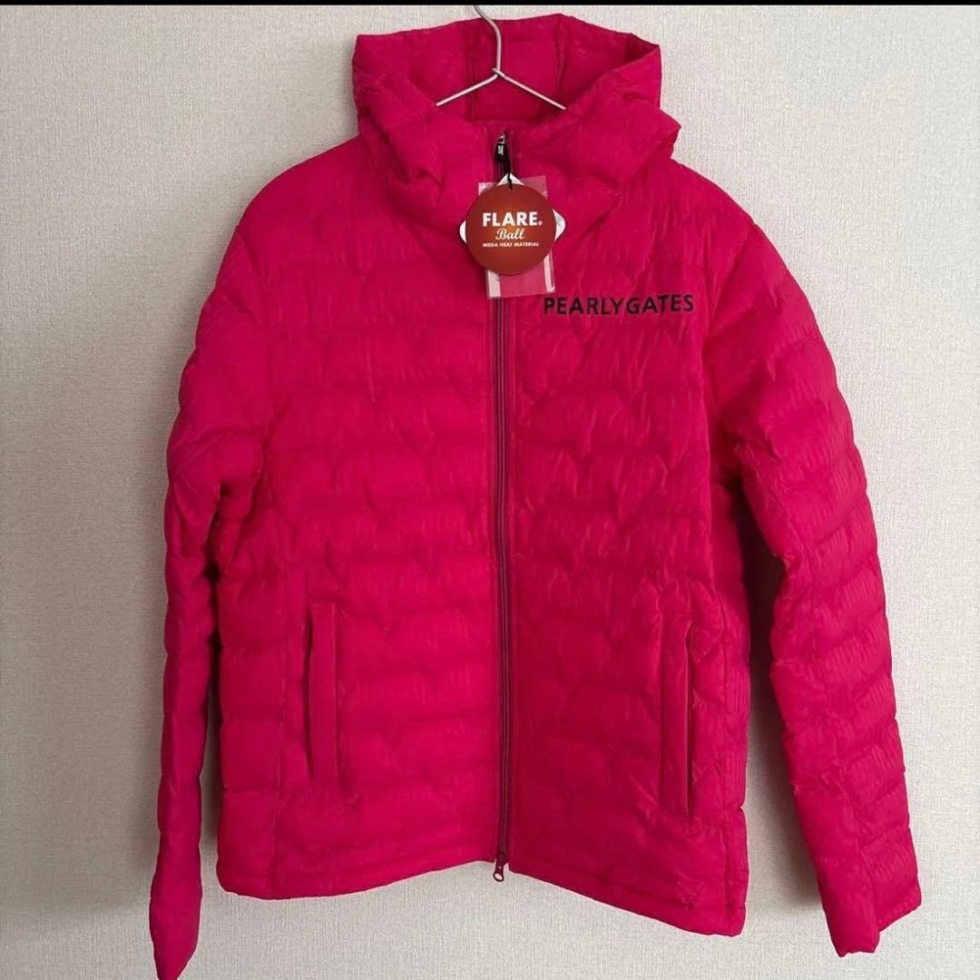 パーリーゲイツ 中綿 ジャケット ブルゾン　ジャンバー　 ピンク★5