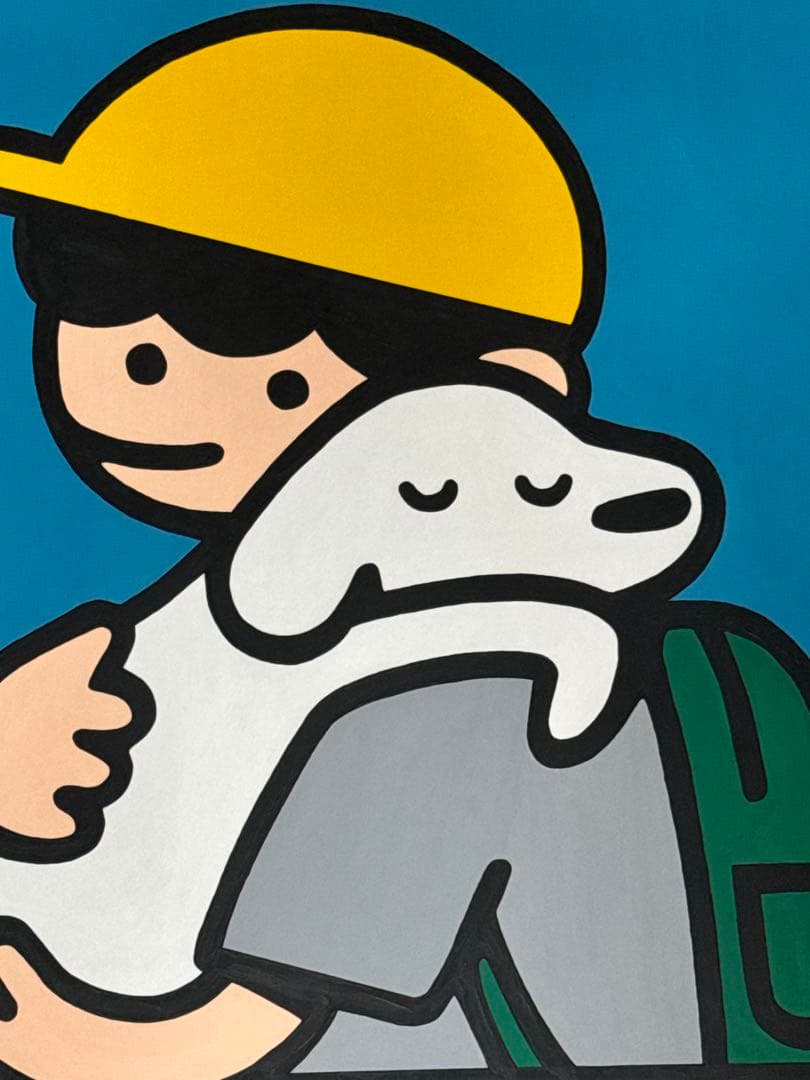 松井「すやすや」原画 初個展作品 Matsui9988