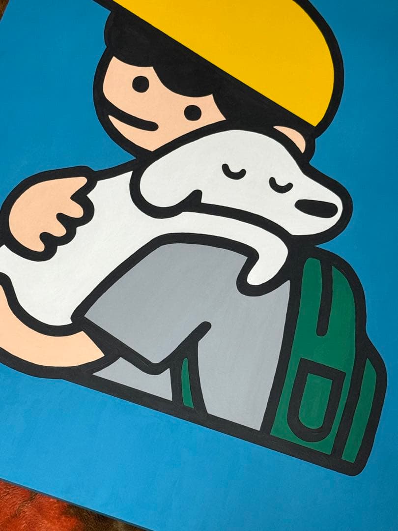 松井「すやすや」原画 初個展作品 Matsui9988