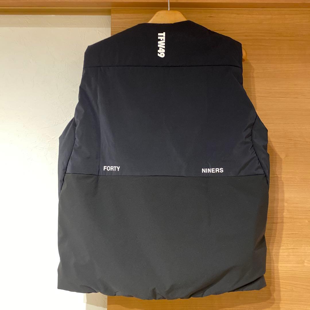 TFW49 PADDING VEST ブラック　L サンプル