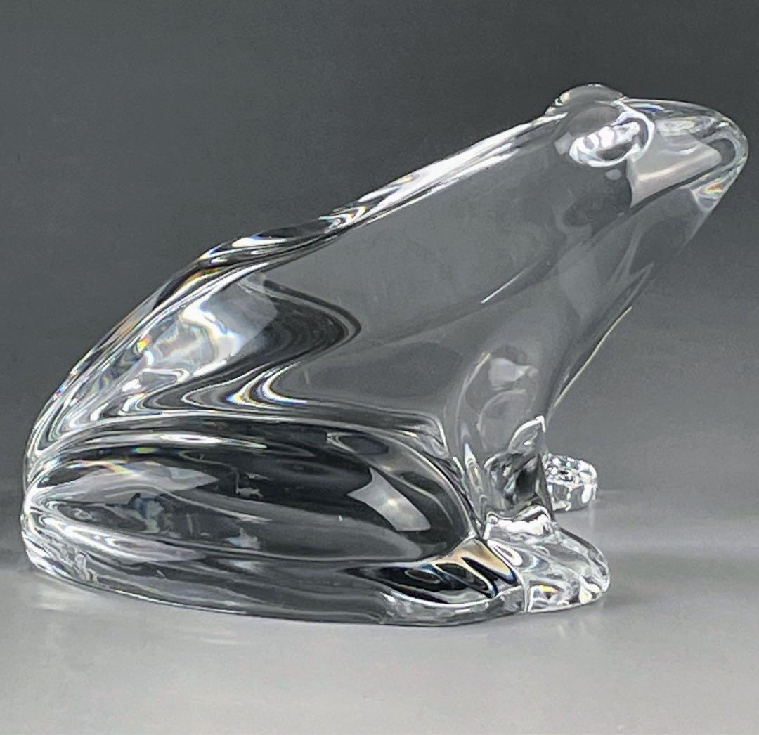 baccarat バカラ カエル 蛙 かえる ぺーパーウェイト