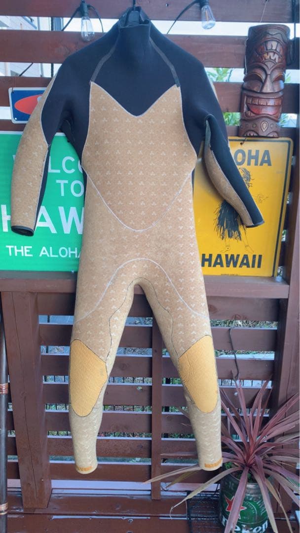 The Rim セミドライウエットスーツ ブラック/グリーン