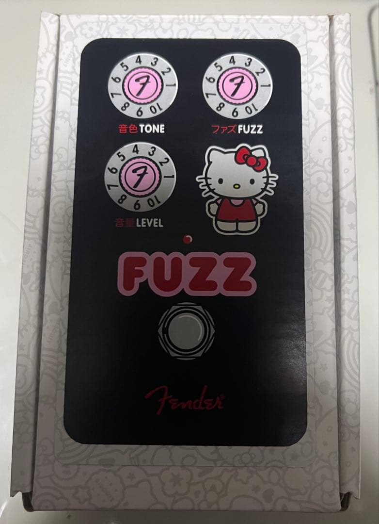 新品 Fender x Hello Kitty Black Fuzz Pedal