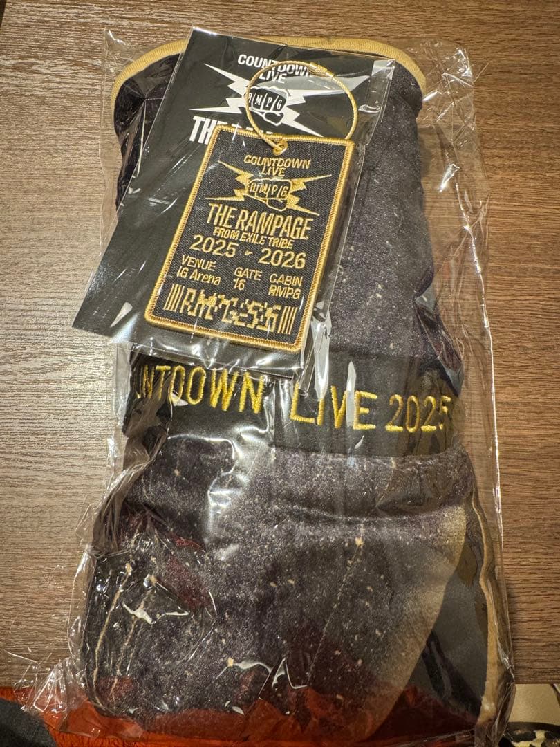 RAMPAGE COUNTDOWN ライブ ワッペンキーホルダー ＆ブランケット