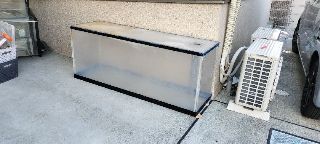 150水槽水漏れあり 津市まで取りに来てくれる人限定 60センチ水槽プレゼント