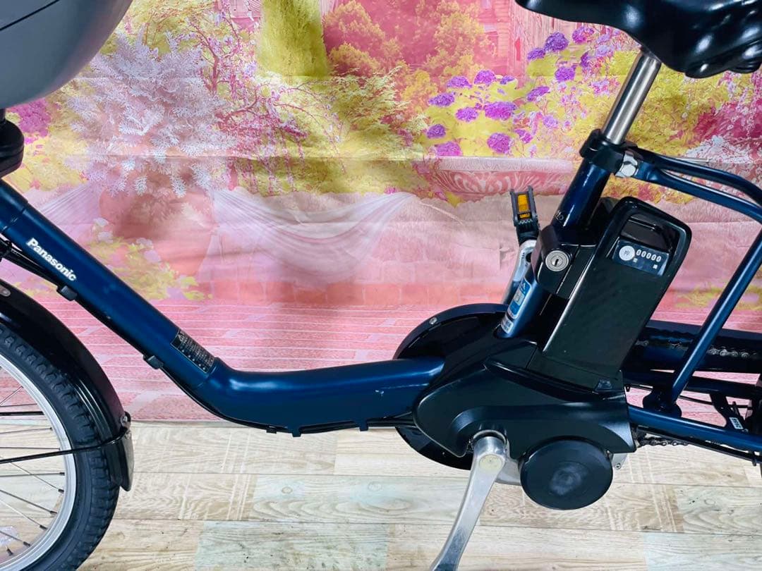 K2656 電動自転車パナソニック ギュット 子供乗せ20インチ 送料無料
