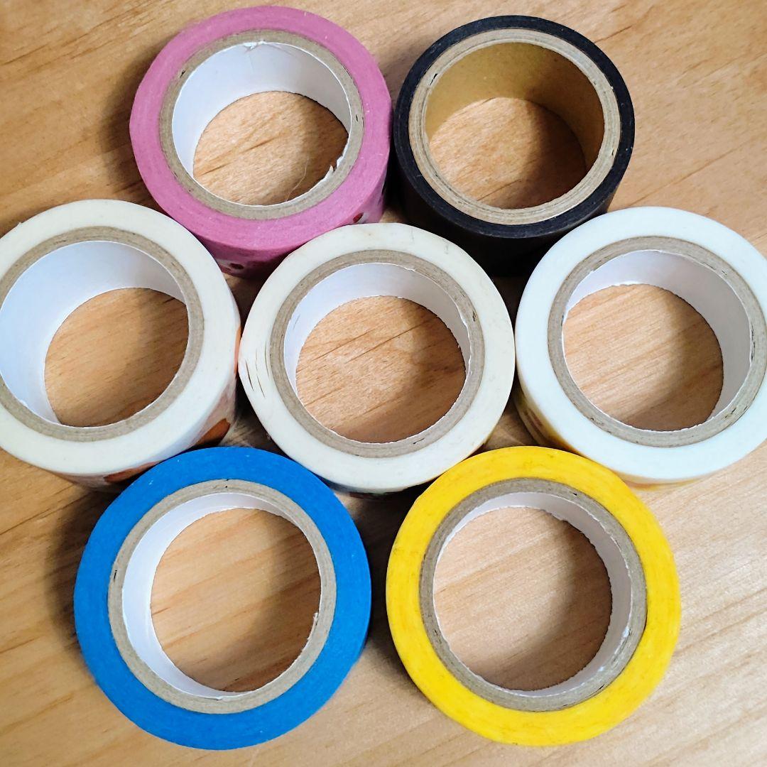 860.中古　お菓子柄　廃盤マスキングテープ　28個