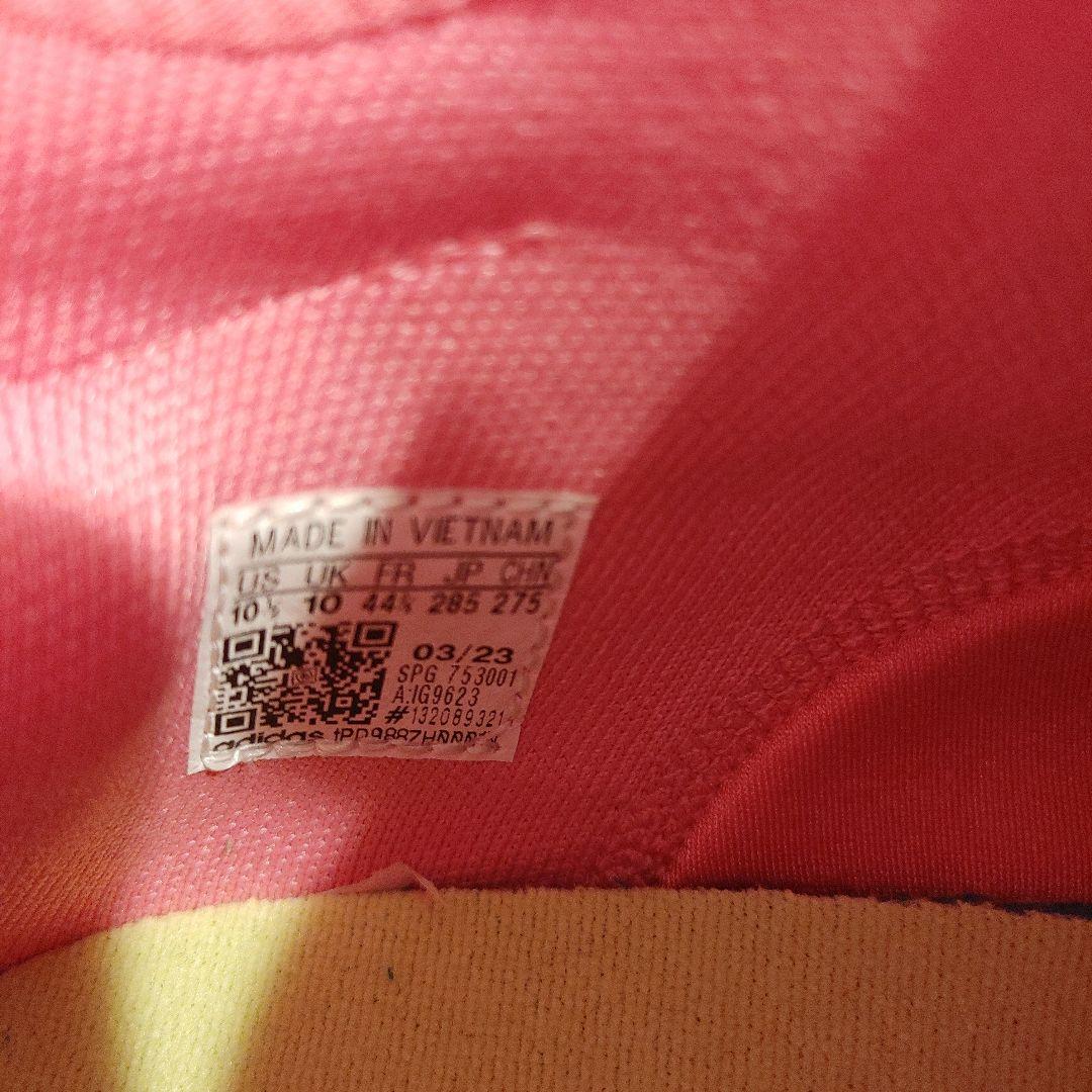 アディダス　野球　スパイク　28.5センチ 金具　ピンク