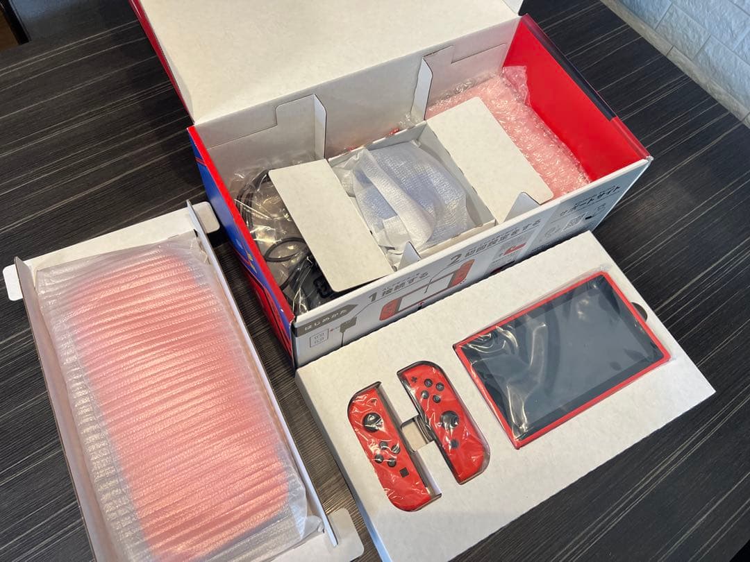 美品❗️限定❗️Nintendo Switch マリオレッド×ブルーセット❗️