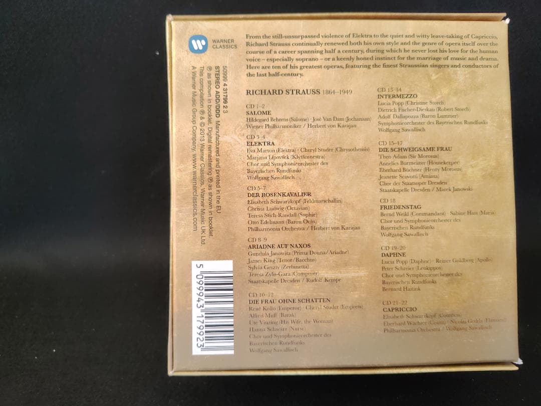 クラシック STRASS: THE GREAT OPERAS 22CD