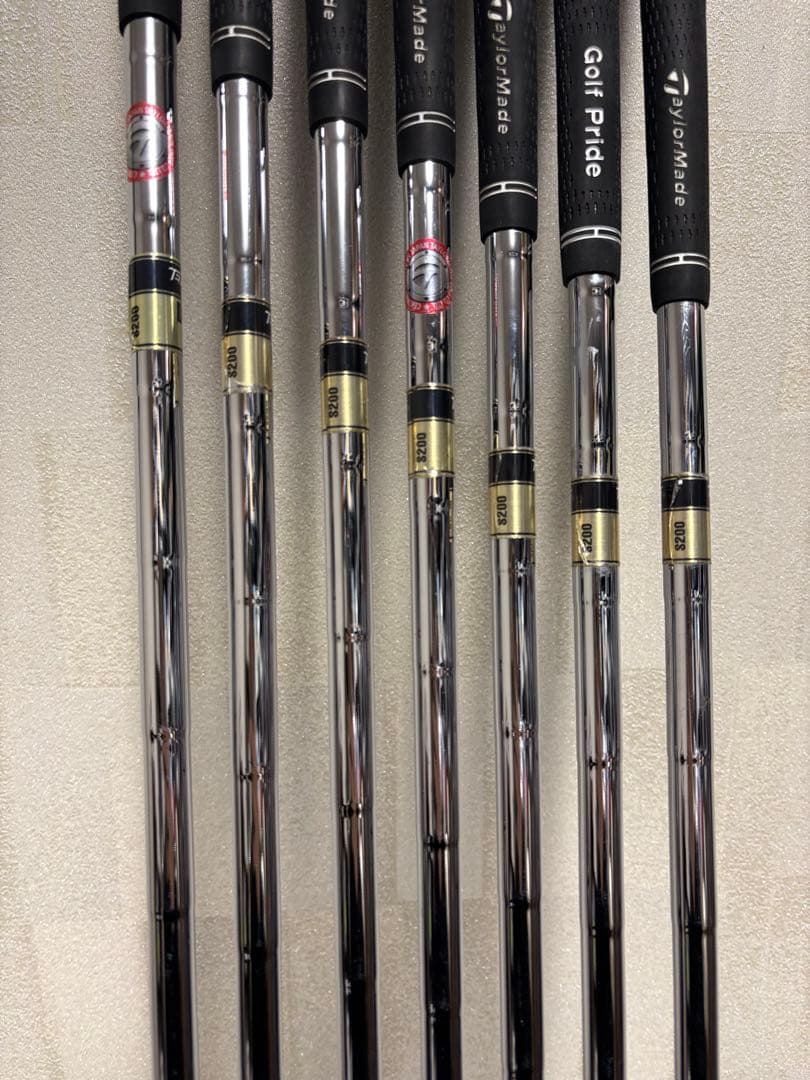 激レア！タイガーウッズ特別仕様テーラーメイドP7TW アイアンセット7本