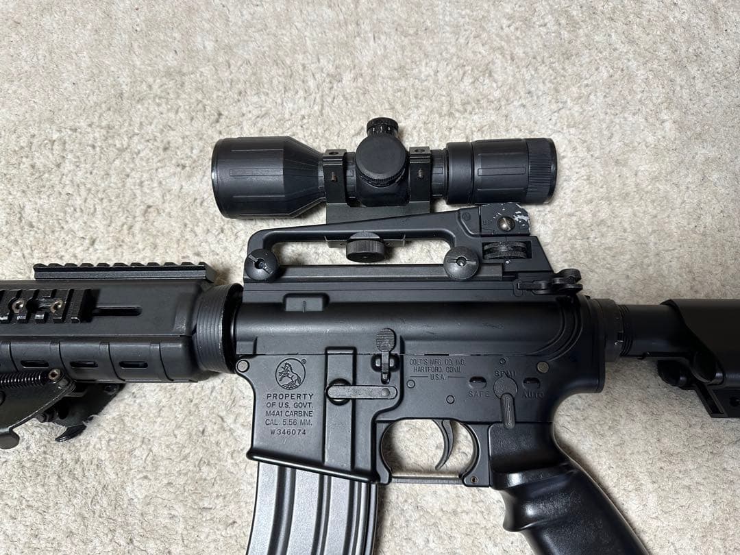 次世代電動ガン SOPMOD M4 東京マルイカスタム付属品多数