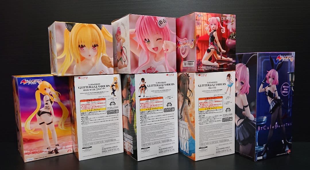 【新品未開封】ToLOVEるダークネス 美少女 フィギュア ８体 セット