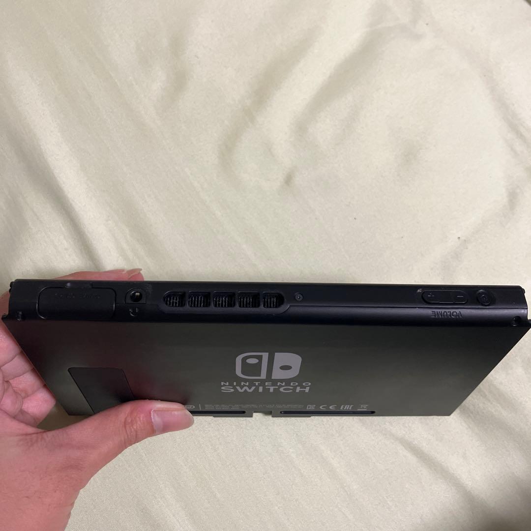 Nintendo Switch 本体 グレー コントローラー microSD