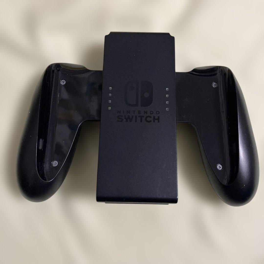 Nintendo Switch 本体 グレー コントローラー microSD