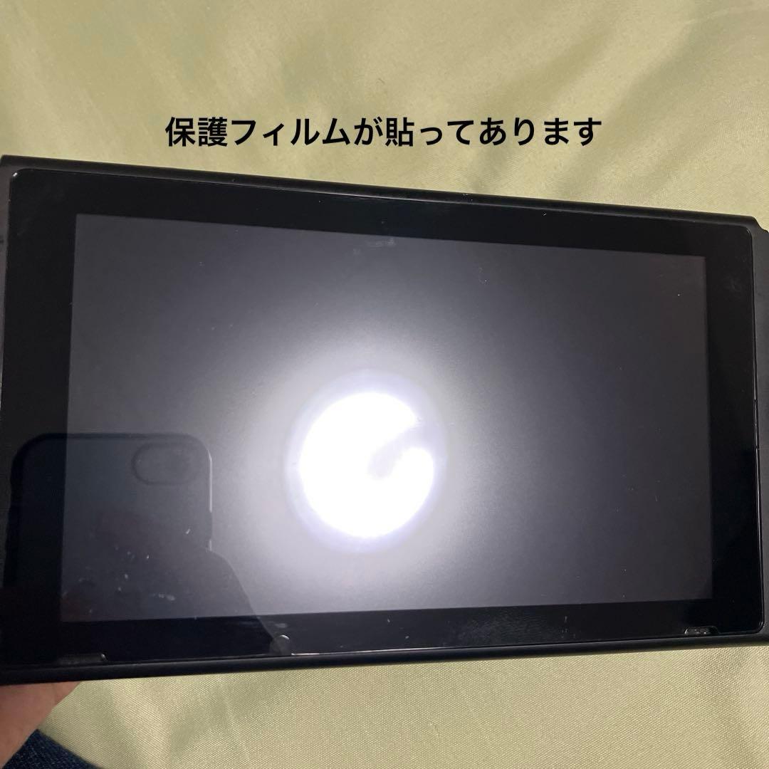 Nintendo Switch 本体 グレー コントローラー microSD