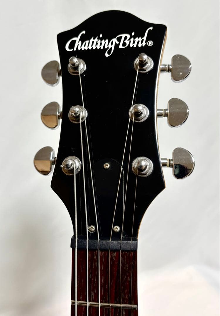【新品弦張替済】Chatting Bird モッキンバード ブラックラメ